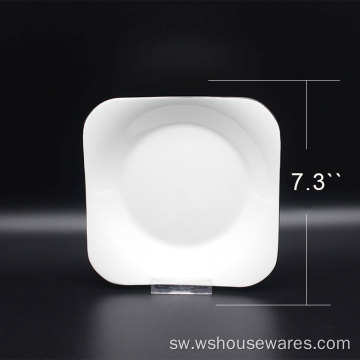 Wholesale 7/8/9/12 Inch Porcelain Square sahani